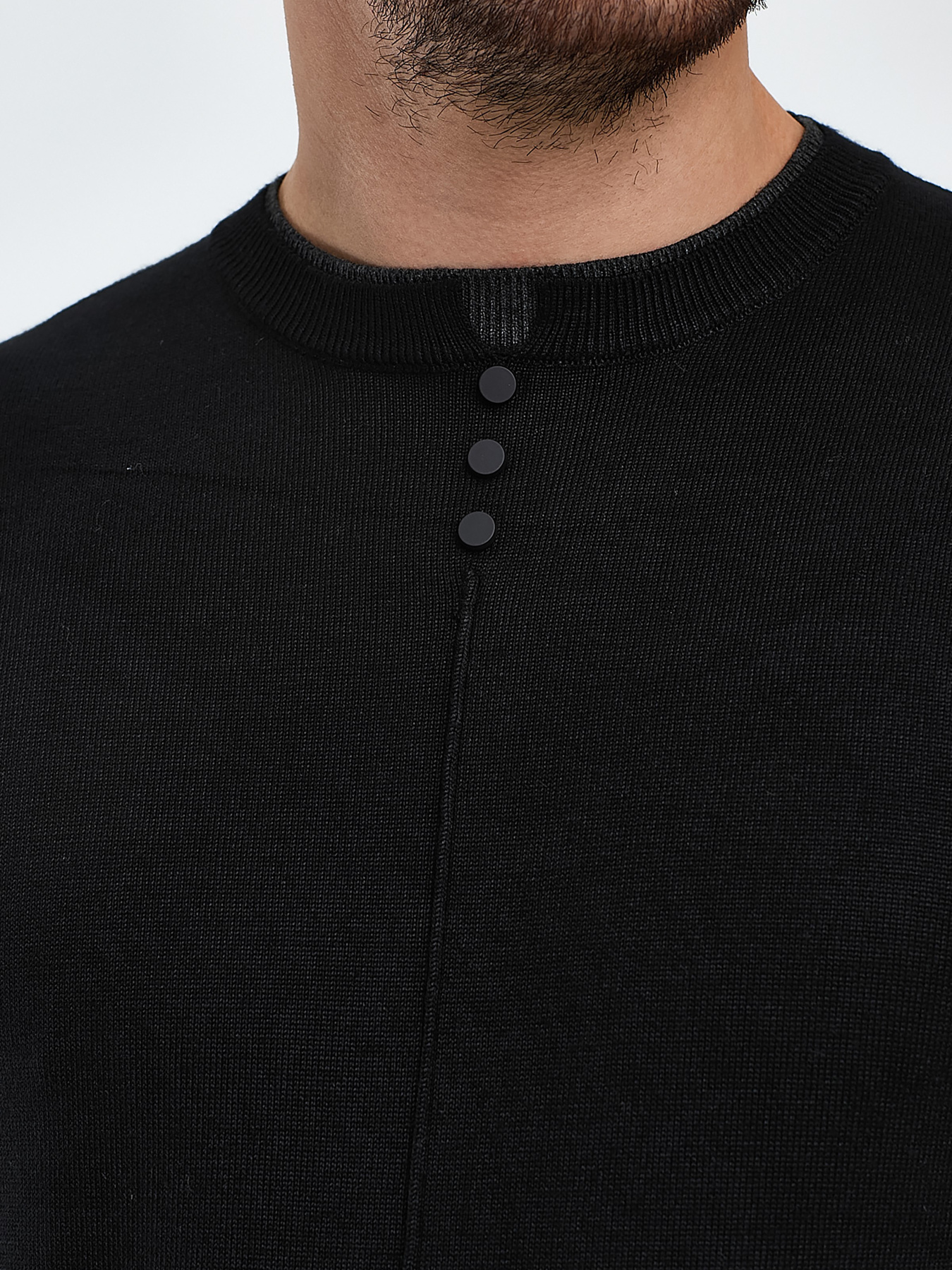 Свитры и кардиганы Trend Collection модель TC10163BlackSVTRMN Фото