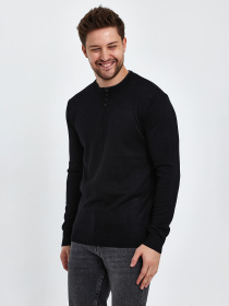 Свитры и кардиганы Trend Collection модель TC10163BlackSVTRMN Фото