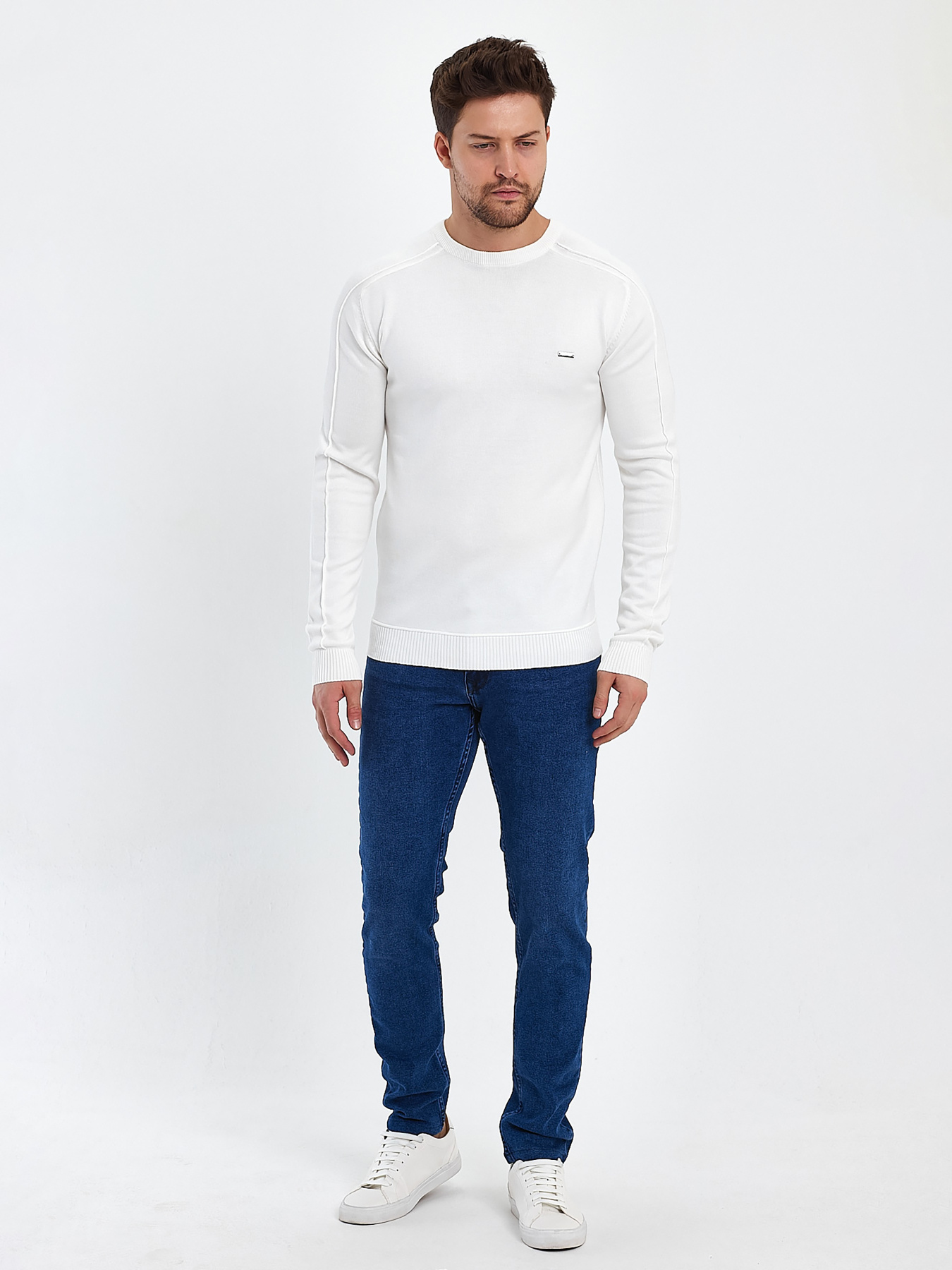 Свитры и кардиганы Trend Collection модель TC10160WhiteSVTRMN Фото