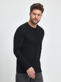Свитры и кардиганы Trend Collection модель TC9917BlackSVTRMN Фото