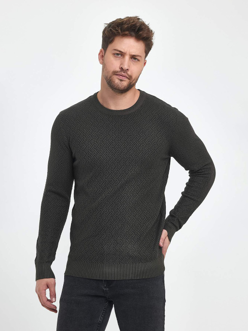 Свитры и кардиганы Trend Collection модель TC9916GreenSVTRMN Фото