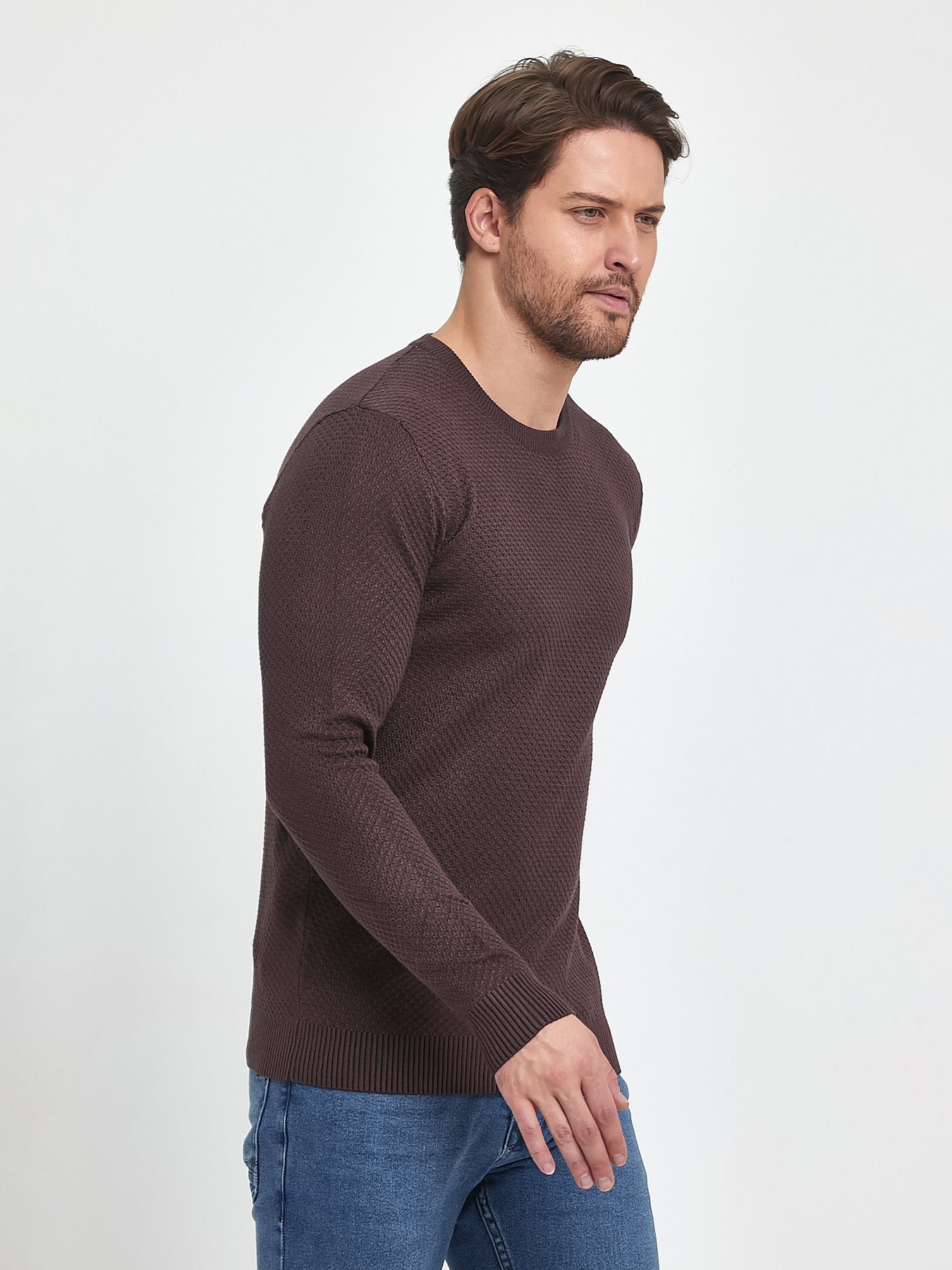 Свитры и кардиганы Trend Collection модель TC9912BrownSVTRMN Фото