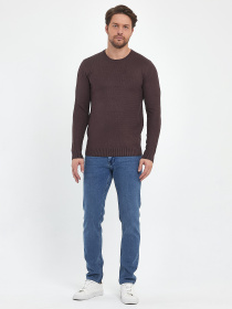 Свитры и кардиганы Trend Collection модель TC9912BrownSVTRMN Фото