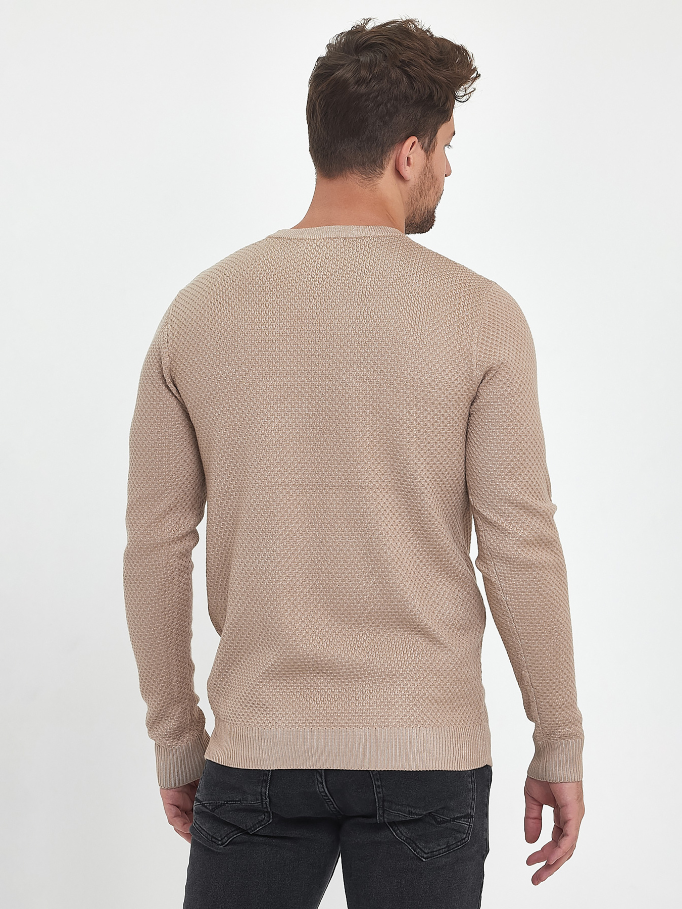 Свитры и кардиганы Trend Collection модель TC9911BeigeSVTRMN Фото