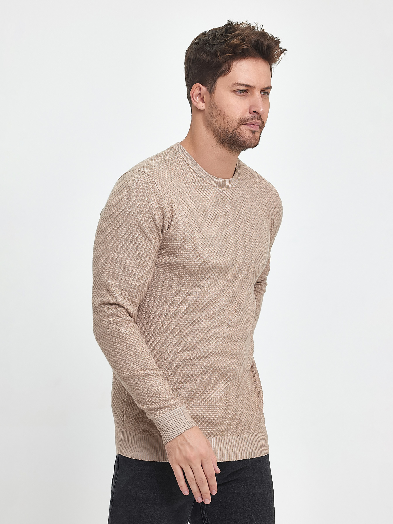 Свитры и кардиганы Trend Collection модель TC9911BeigeSVTRMN Фото