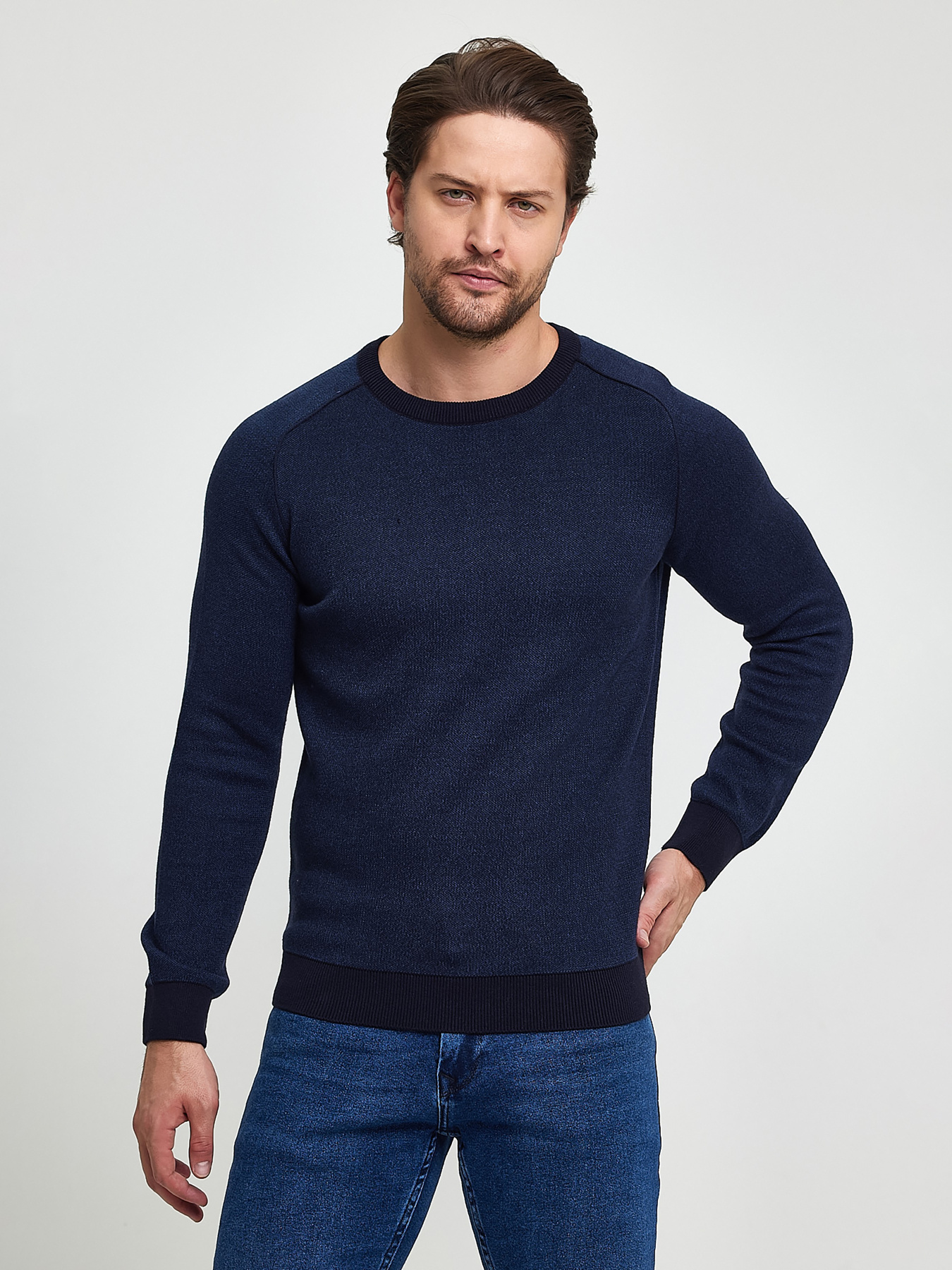 Свитры и кардиганы Trend Collection модель TC9895DarkBlueSVTRMN Фото