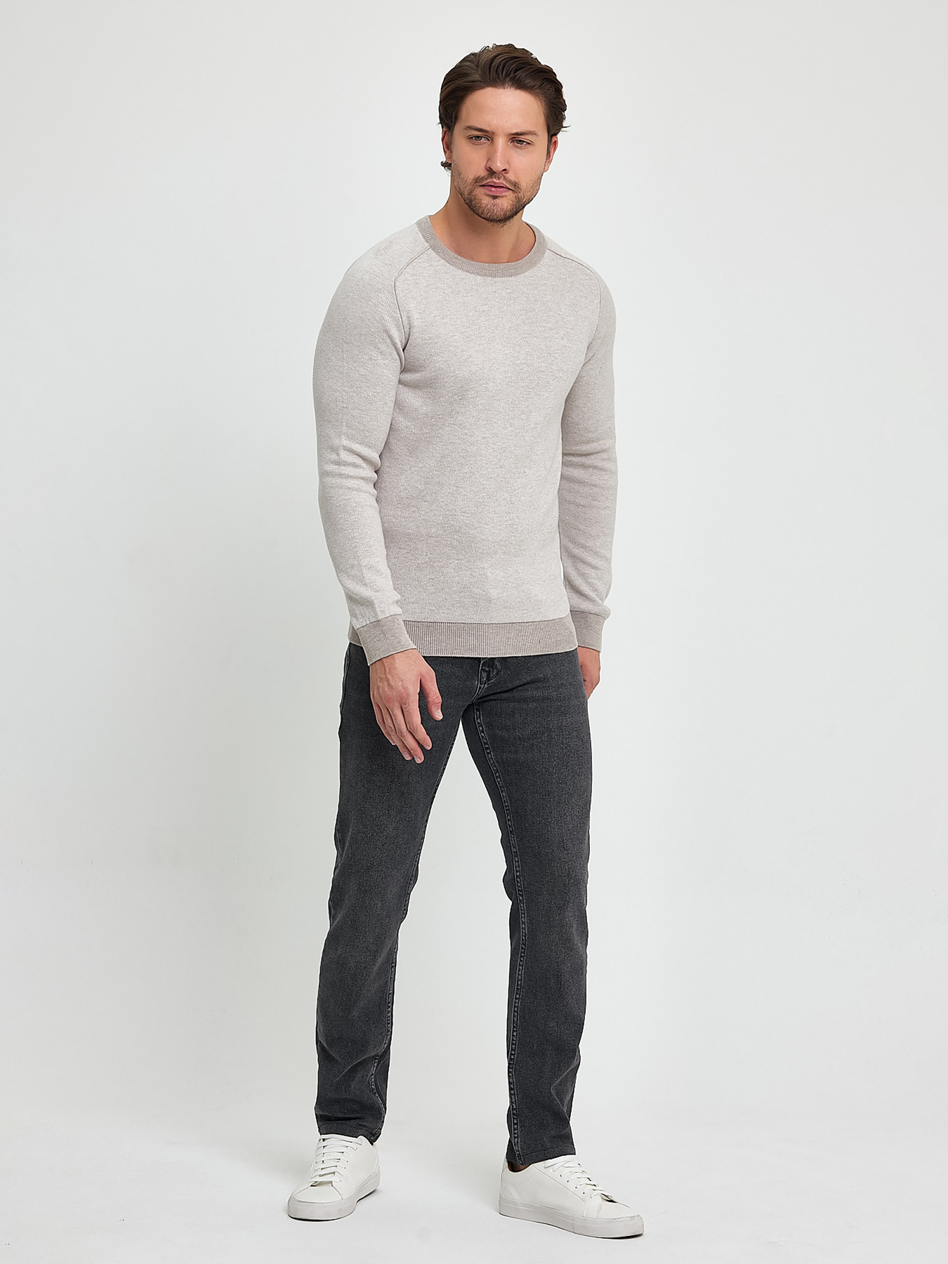 Свитры и кардиганы Trend Collection модель TC9891BeigeSVTRMN Фото