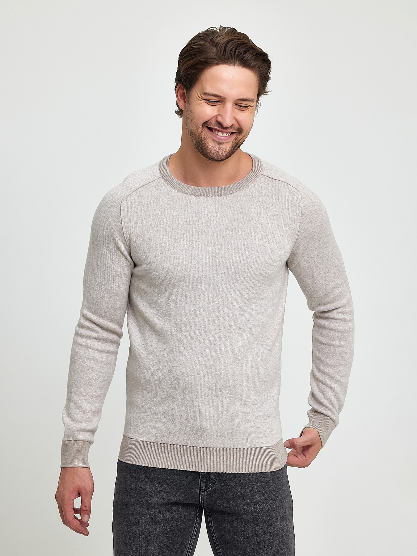Свитры и кардиганы Trend Collection модель TC9891BeigeSVTRMN Фото