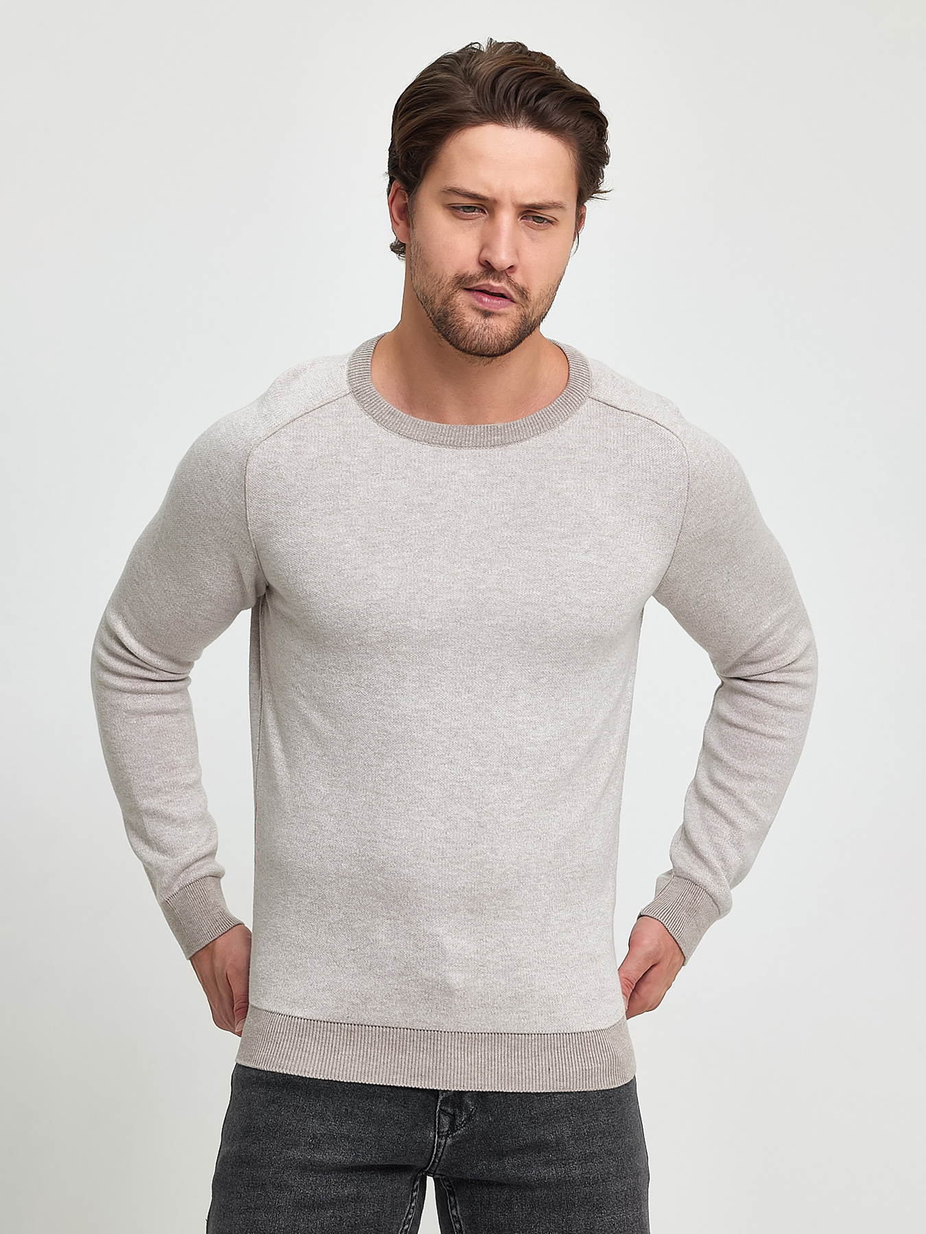 Свитры и кардиганы Trend Collection модель TC9891BeigeSVTRMN Фото