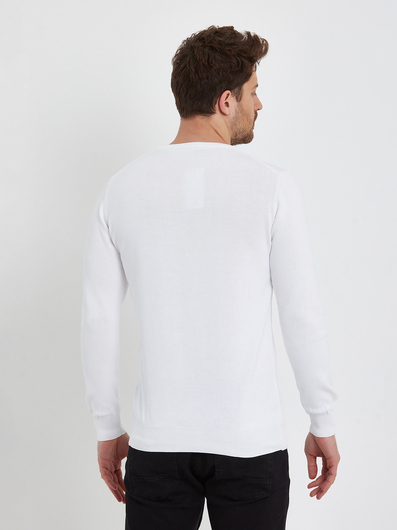 Свитры и кардиганы Trend Collection модель TC9778WhiteSVTRMN Фото