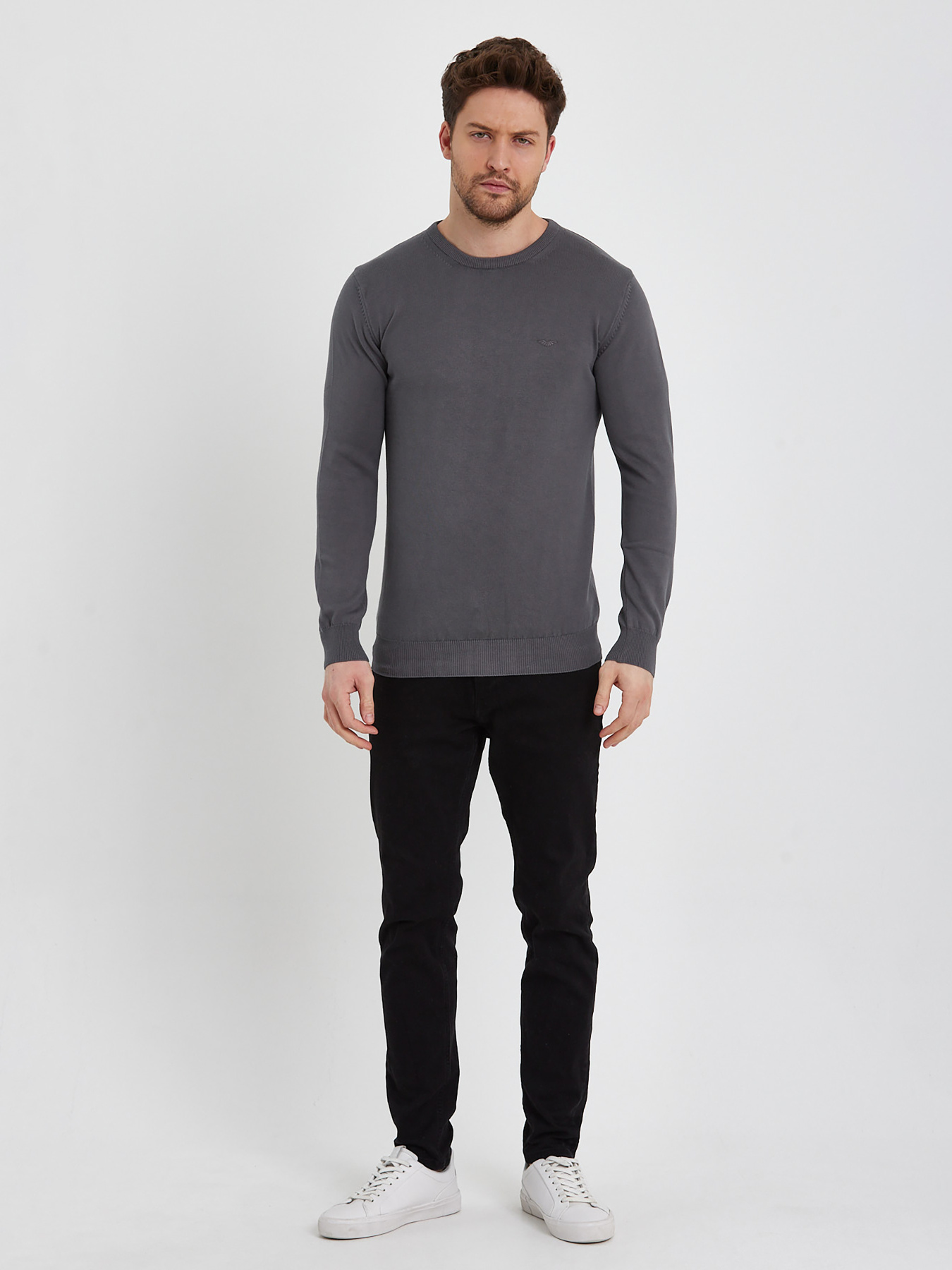 Свитры и кардиганы Trend Collection модель TC9777GreySVTRMN Фото