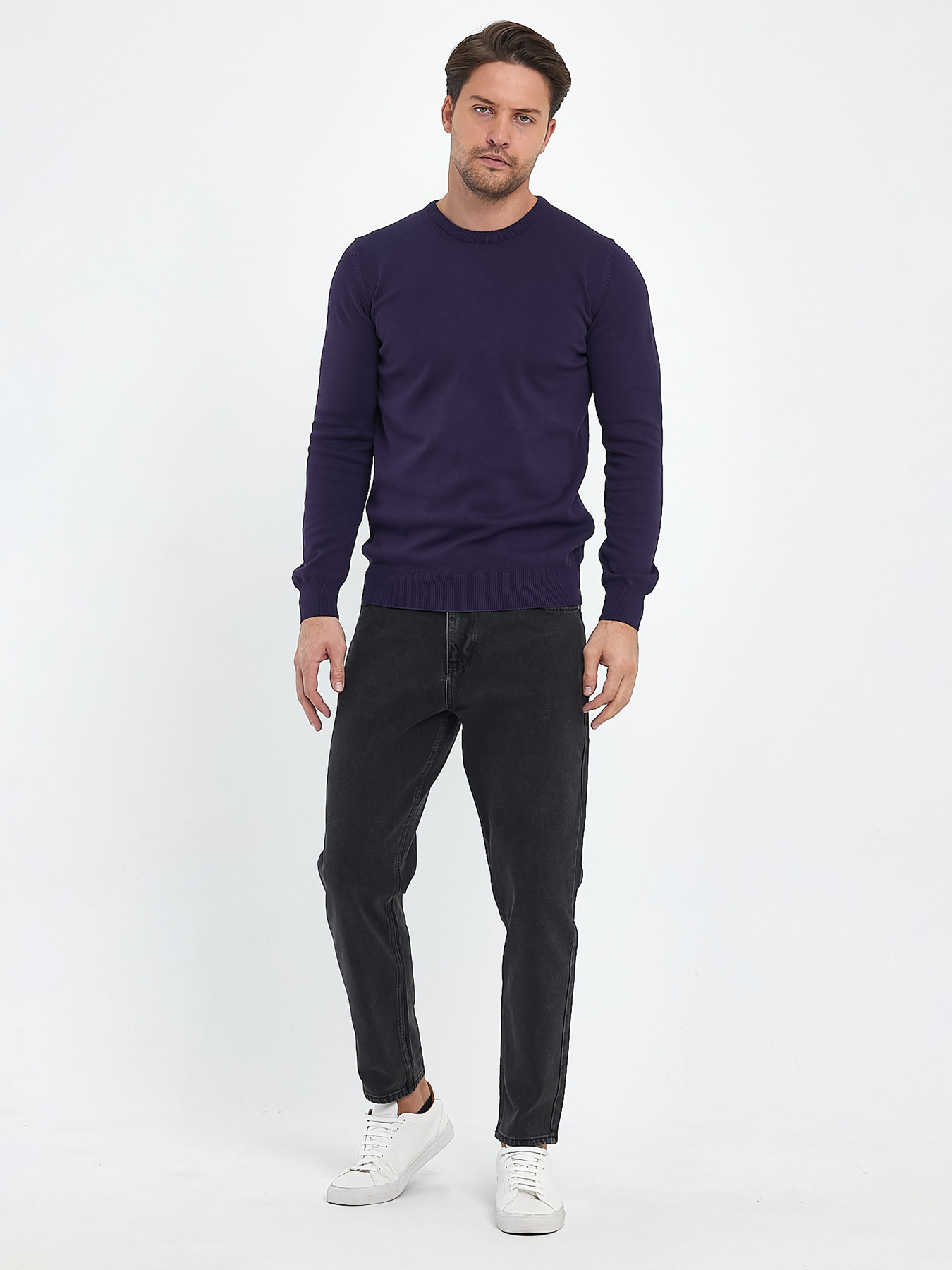Свитры и кардиганы Trend Collection модель TC9670VioletSVTRMN Фото