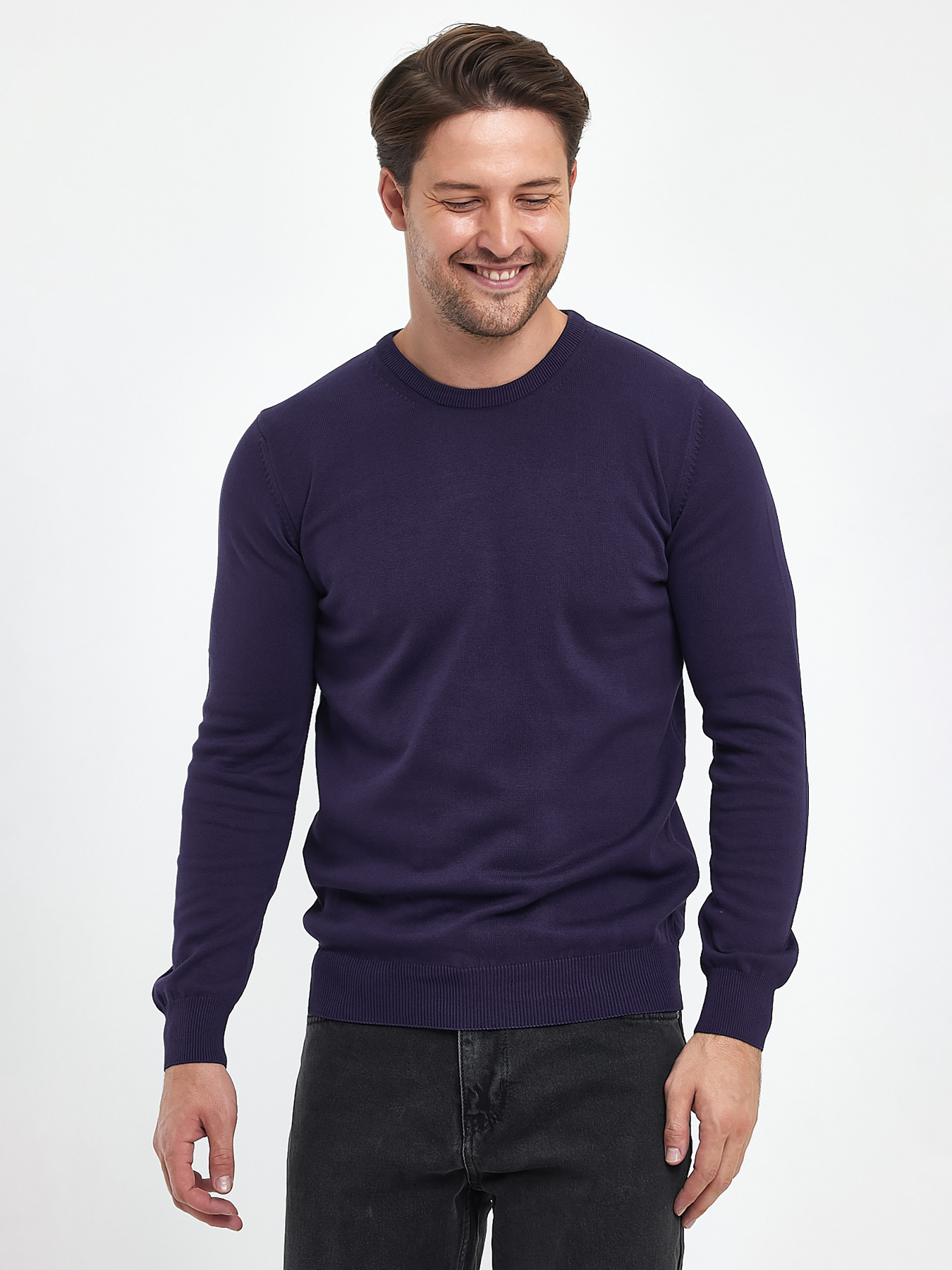 Свитры и кардиганы Trend Collection модель TC9670VioletSVTRMN Фото