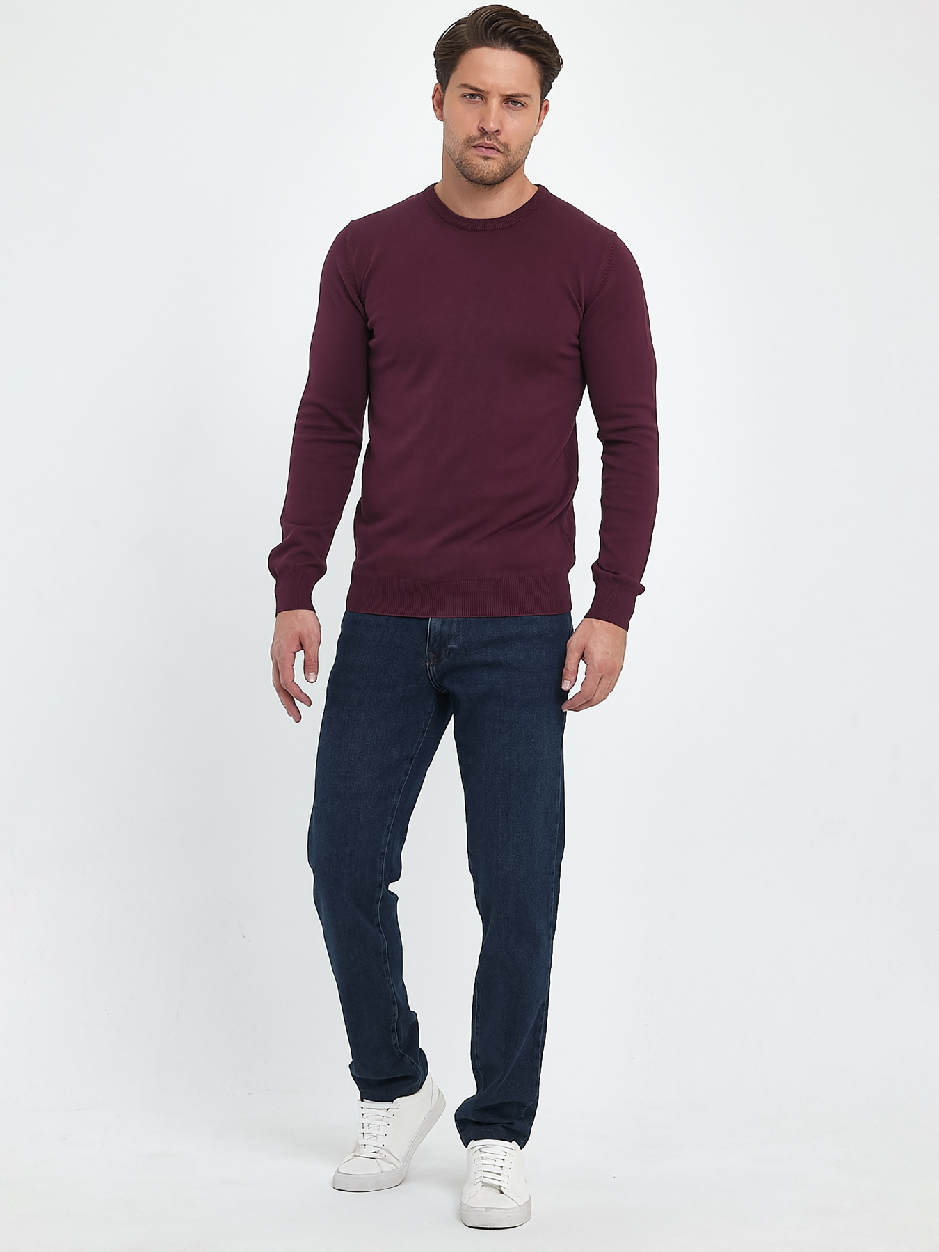 Свитры и кардиганы Trend Collection модель TC9669PlumSVTRMN Фото
