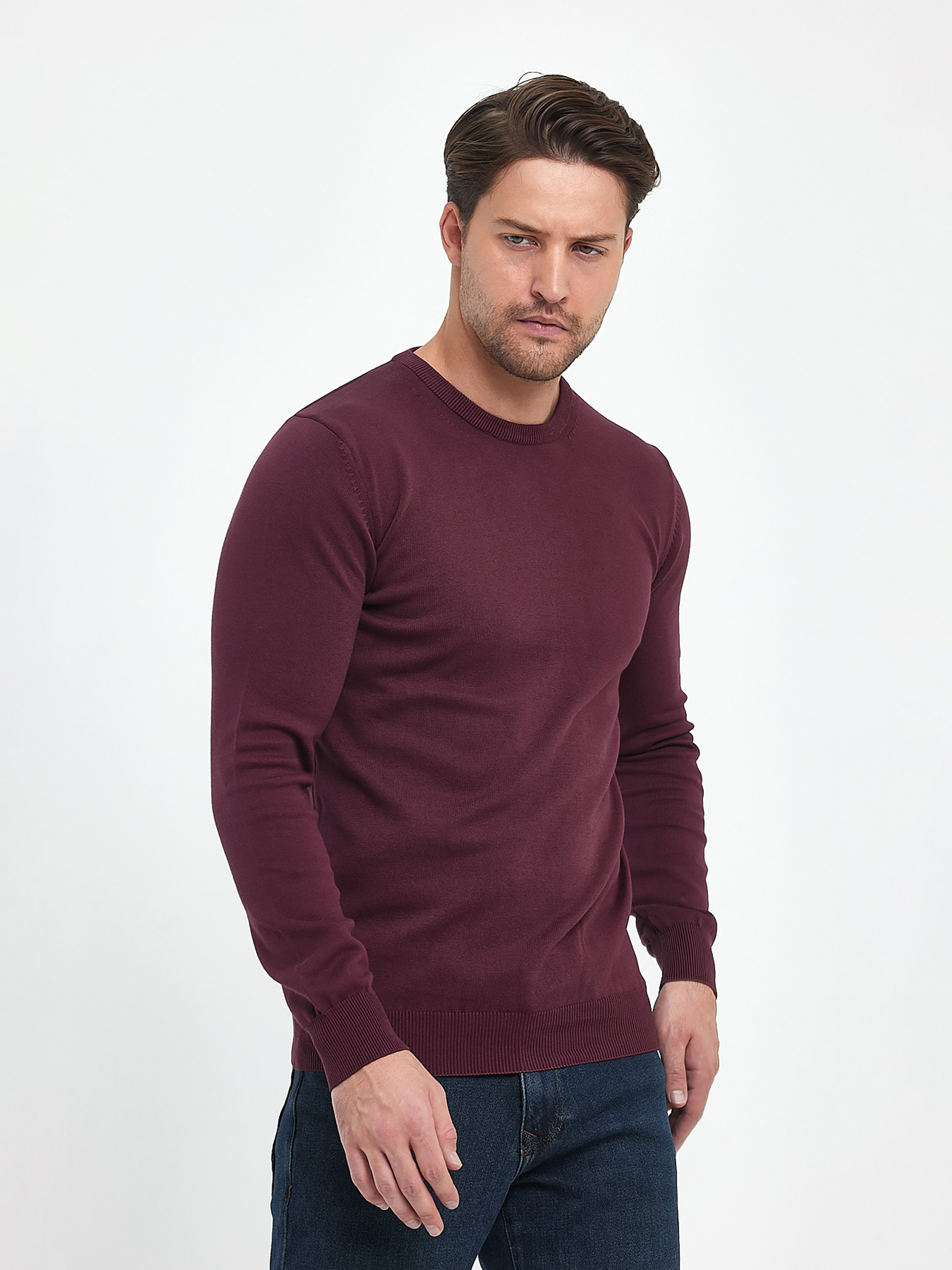 Свитры и кардиганы Trend Collection модель TC9669PlumSVTRMN Фото