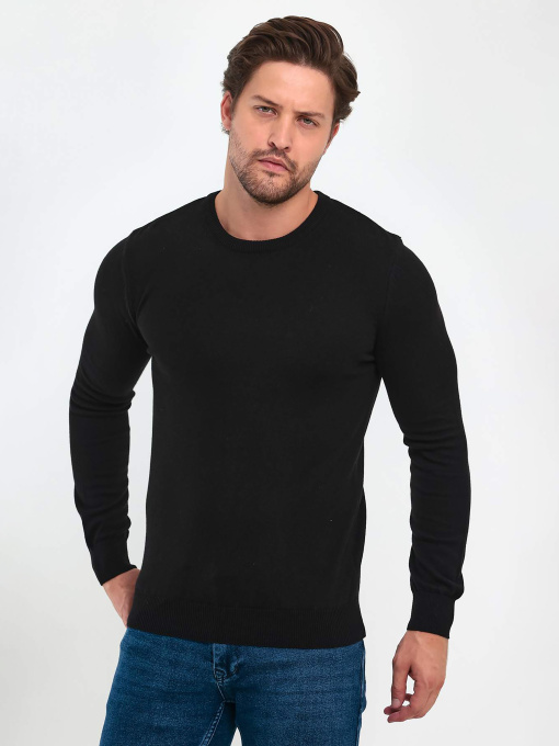 Свитры и кардиганы Trend Collection модель TC9618BlackSVTRMN Фото