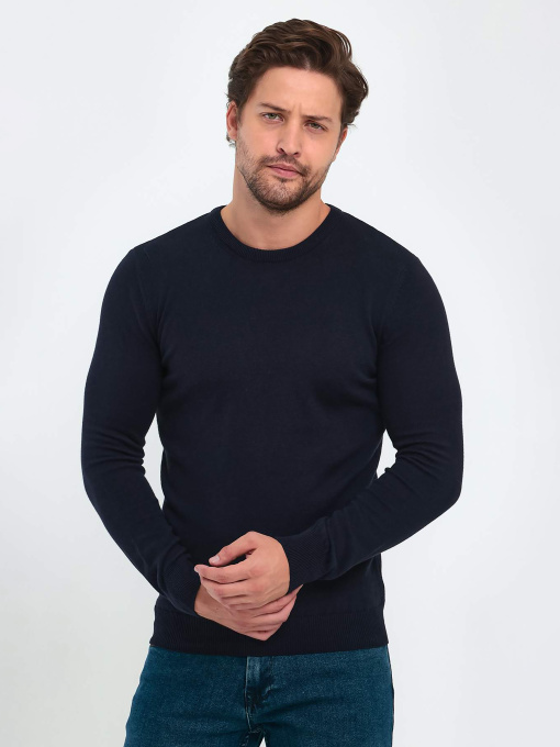 Светри та кардигани Trend Collection модель TC9617DarkBlueSVTRMN Фото