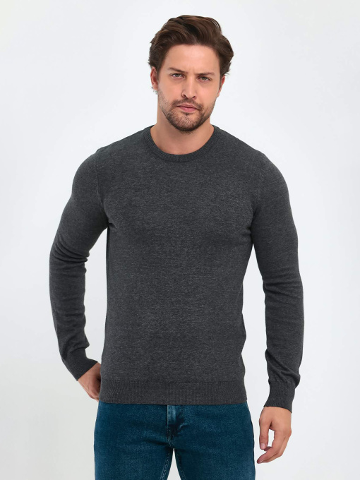 Светри та кардигани Trend Collection модель TC9614LightGreySVTRMN Фото