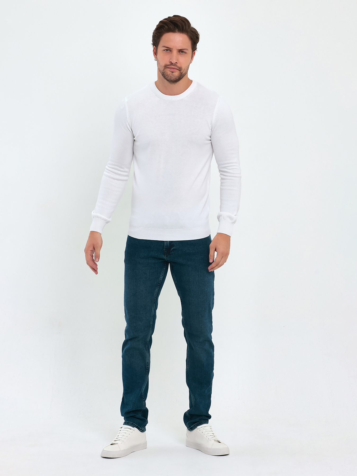 Свитры и кардиганы Trend Collection модель TC9610WhiteSVTRMN Фото