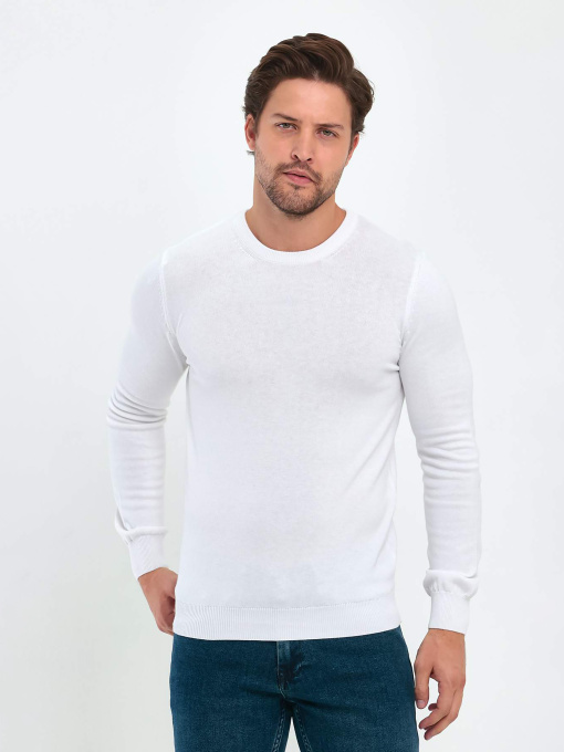 Светри та кардигани Trend Collection модель TC9610WhiteSVTRMN Фото