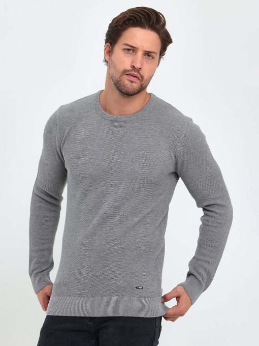 Светри та кардигани Trend Collection модель TC9584GreySVTRMN Фото
