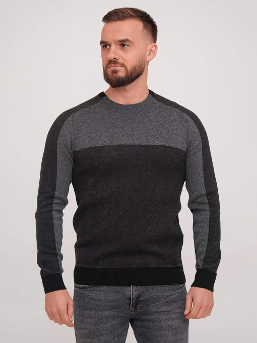 Светри та кардигани Trend Collection модель TC7238BlackGreySVTRMN Фото