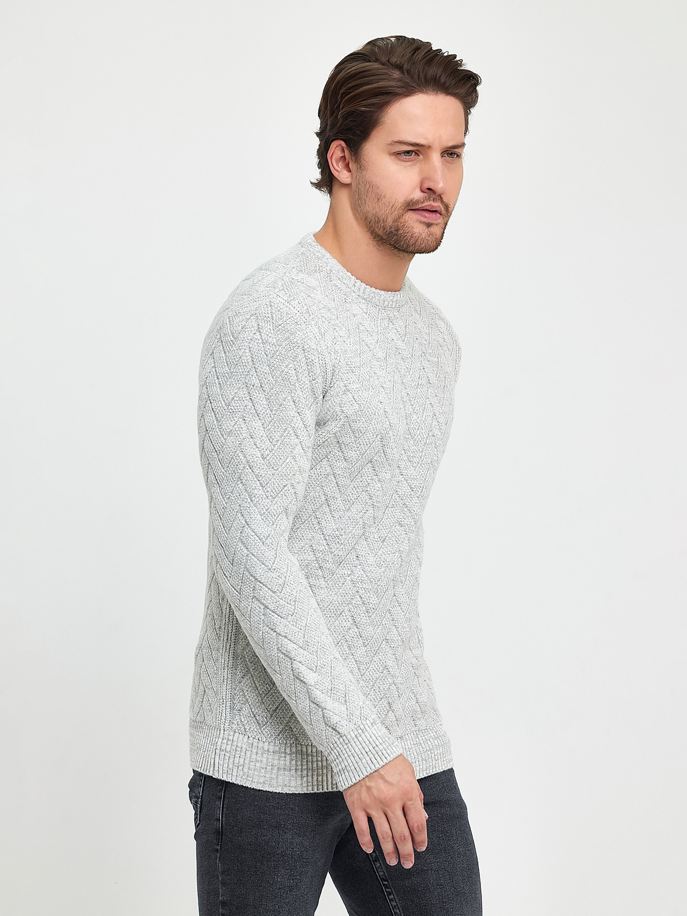 Светри та кардигани Trend Collection модель TC7206GreySVTRMN Фото