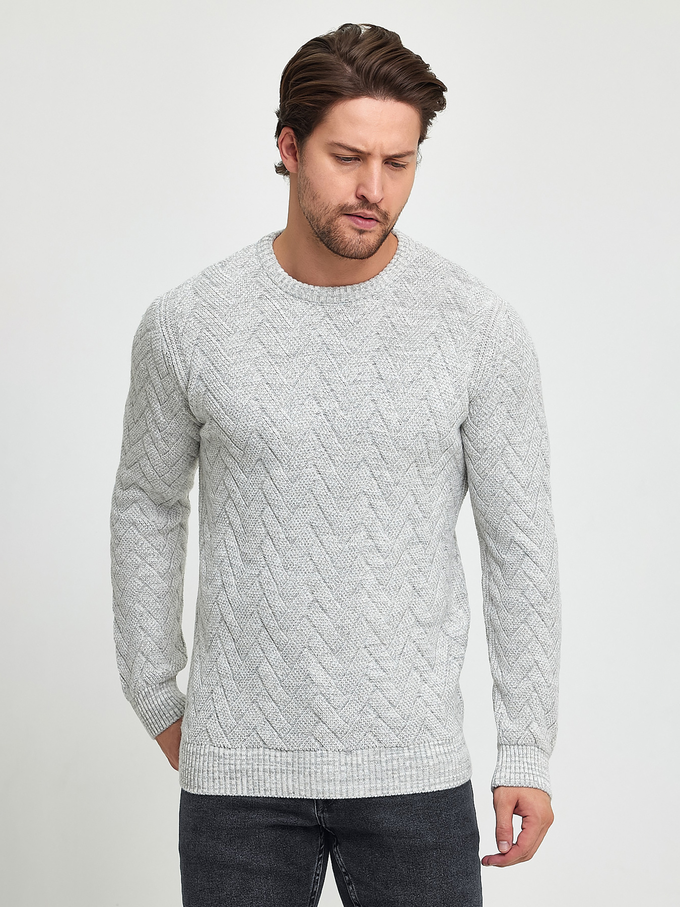 Светри та кардигани Trend Collection модель TC7206GreySVTRMN Фото