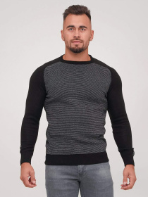 Свитры и кардиганы Trend Collection модель TC6813BlackGreySVTRMN Фото