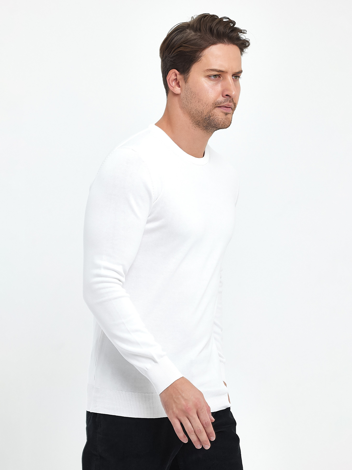 Свитры и кардиганы Trend Collection модель TC6732WhiteSVTRMN Фото