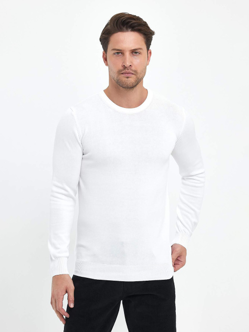 Светри та кардигани Trend Collection модель TC6732WhiteSVTRMN Фото