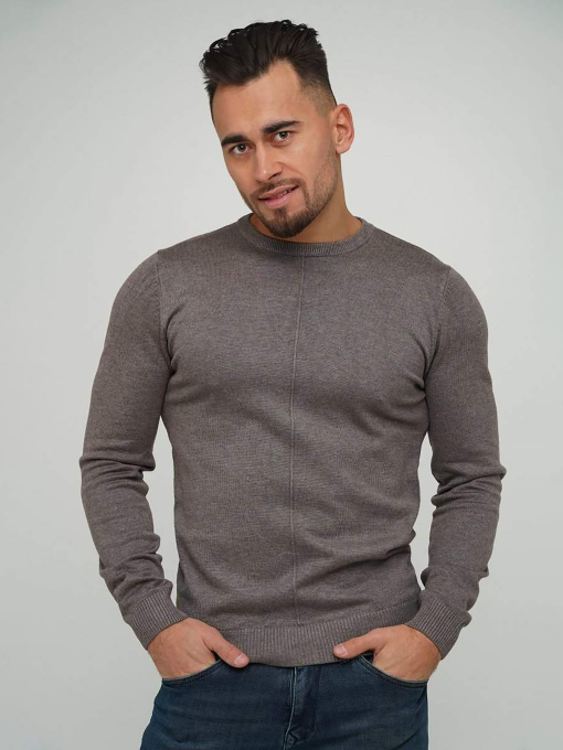 Свитры и кардиганы Trend Collection модель TC5816BrownSVTRMN Фото
