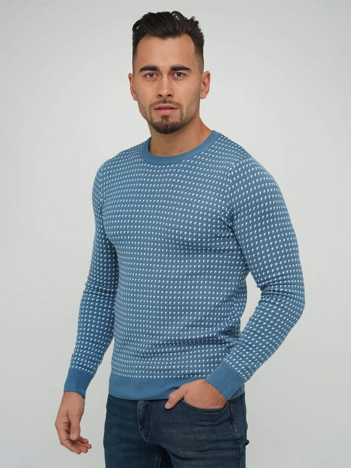 Свитры и кардиганы Trend Collection модель TC5809LightBlueSVTRMN Фото