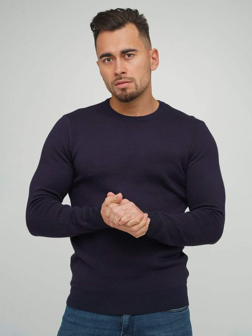 Свитры и кардиганы Trend Collection модель TC5808DarkBlueSVTRMN Фото