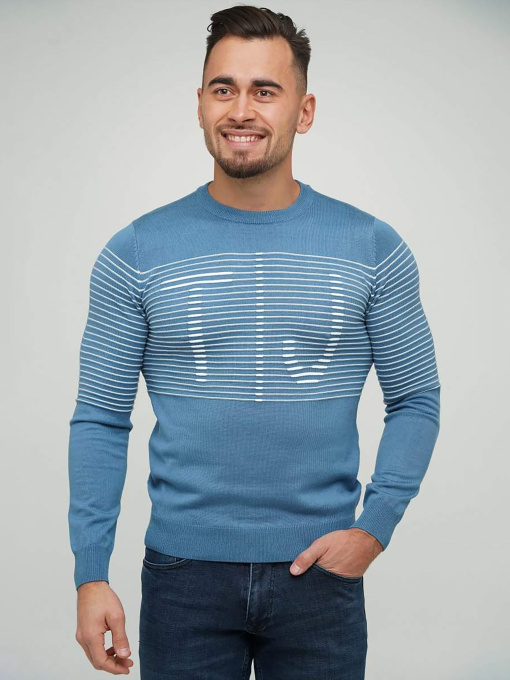 Свитры и кардиганы Trend Collection модель TC5804LightBlueSVTRMN Фото