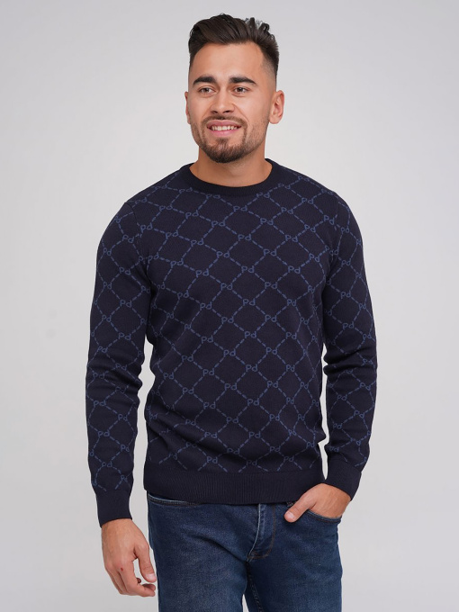 Свитры и кардиганы Trend Collection модель TC5612DarkBlueSVTRMN Фото