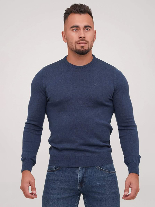 Свитры и кардиганы Trend Collection модель TC5378BlueSVTRMN Фото
