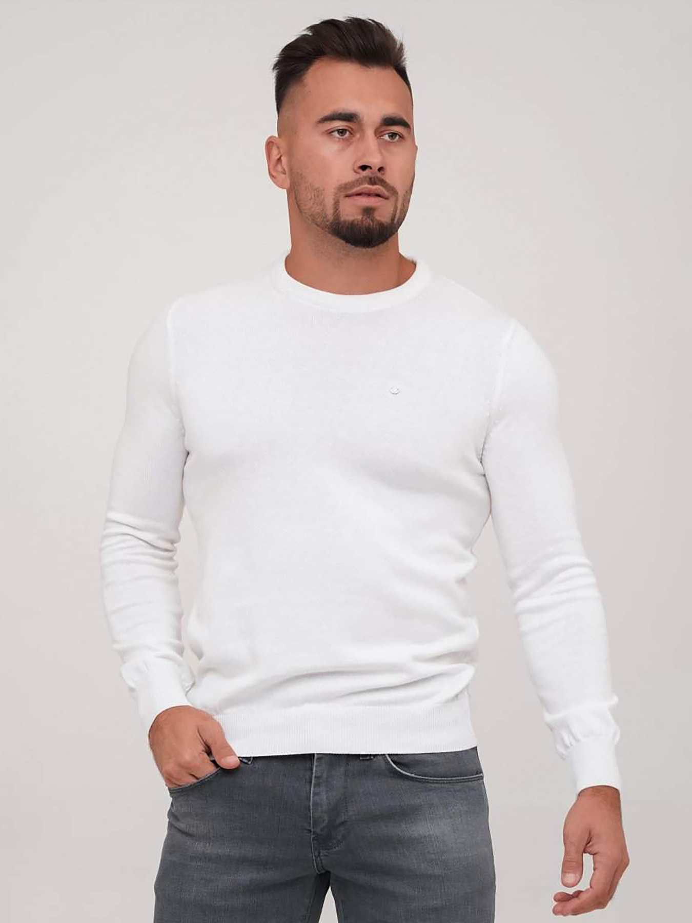Свитры и кардиганы Trend Collection модель TC5373WhiteSVTRMN Фото