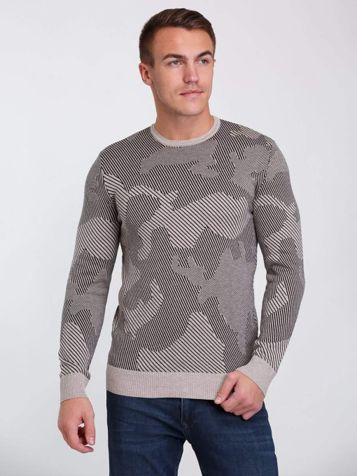 Свитры и кардиганы Trend Collection модель TC3064BeigeSVTRMN Фото