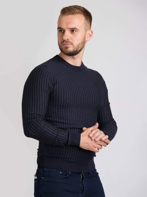 Свитры и кардиганы Trend Collection модель TC1455BlueSVTRMN Фото
