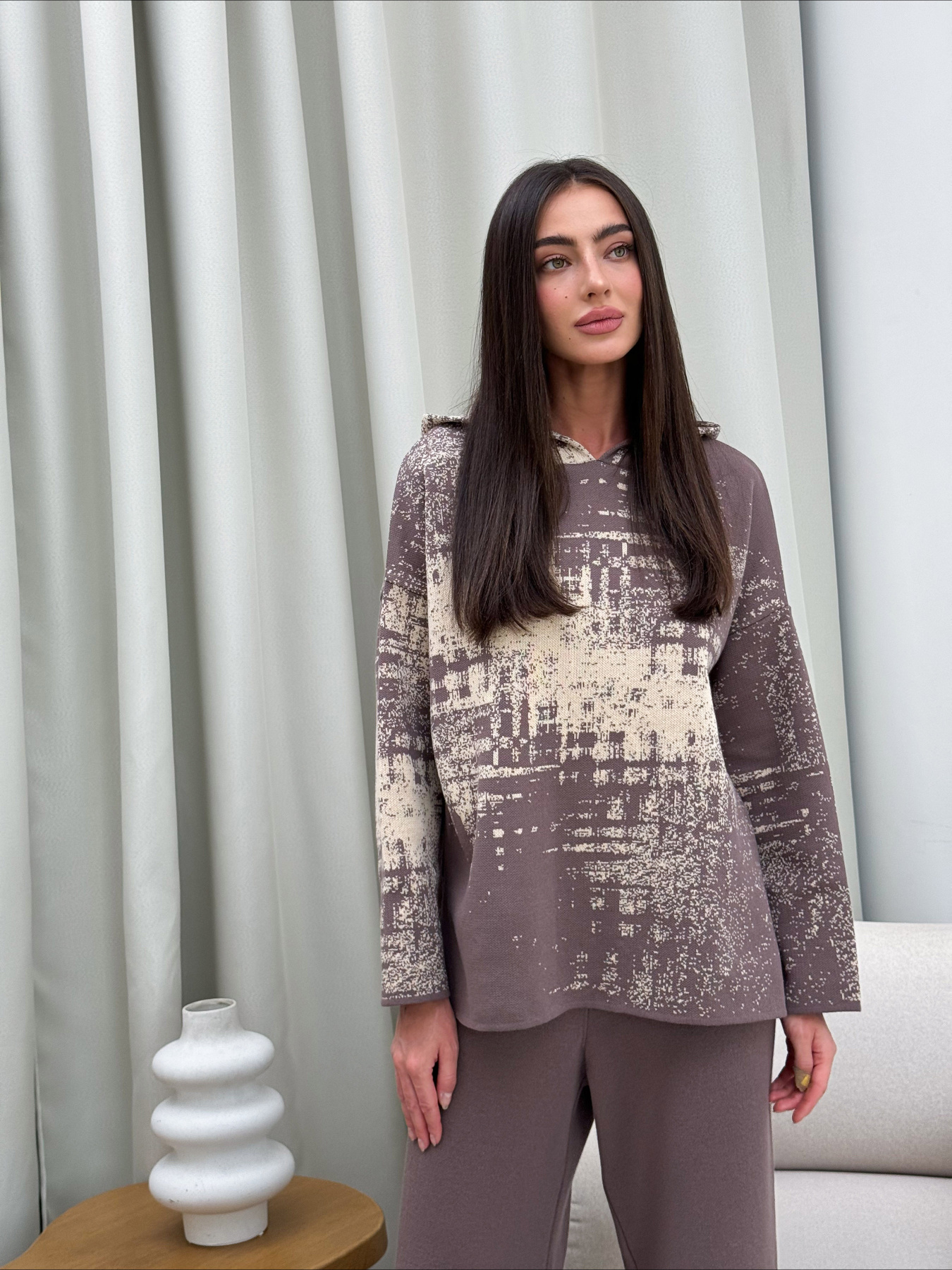 Худи и свитшоты ART KNIT модель 37862 Фото