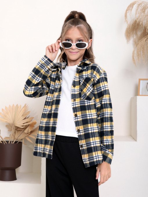 Рубашки ISSA Plus модель CD-456_yellow Фото