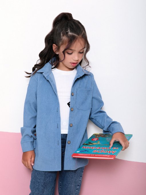 Рубашки ISSA Plus модель CD-455_blue Фото