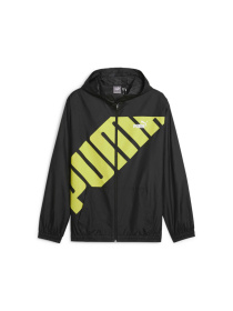 Куртки та дублянки PUMA Hooded Graphic Windbreaker модель 623837 Фото