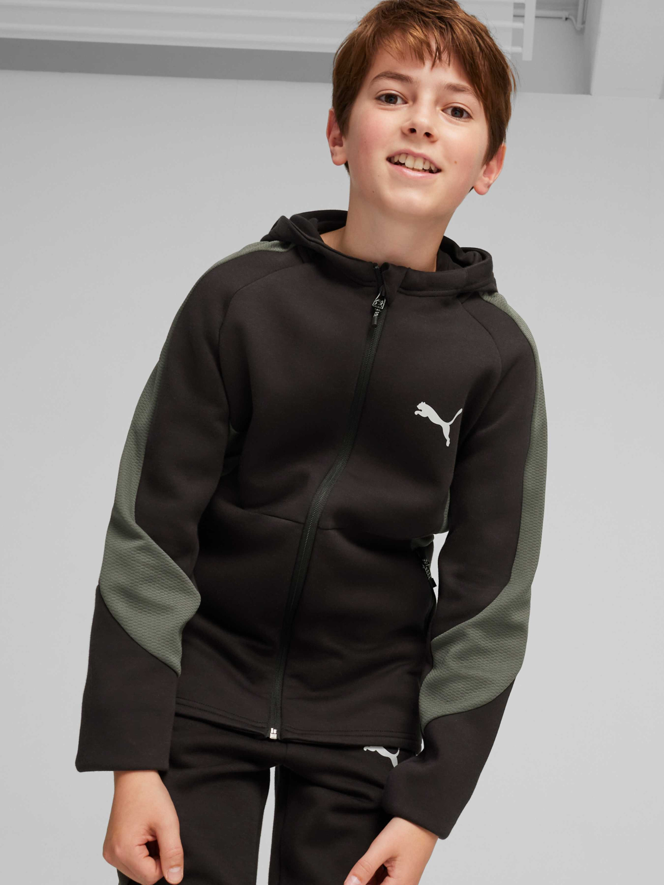 Худі та світшоти PUMA Evostripe Full-zip Hoodie модель 679196 Худі та світшоти PUMA Evostripe Full-zip Hoodie модель 679196 Фото
