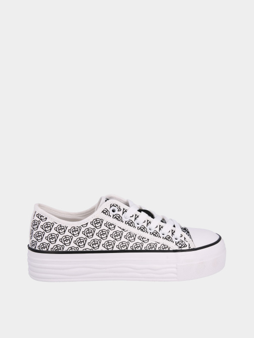 Кеды Keddo модель 847900/01-01E-white/black Фото