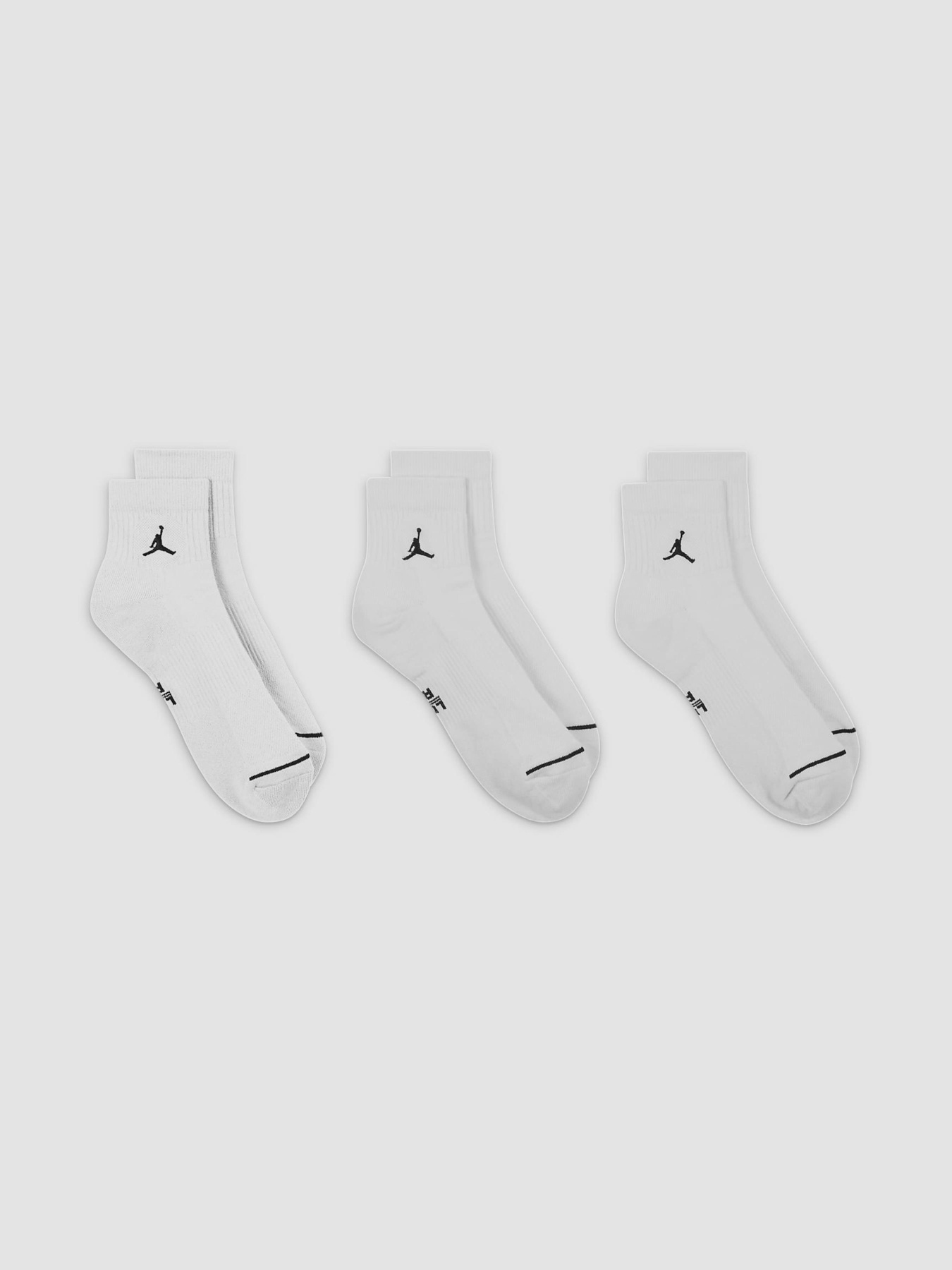 Шкарпетки та гольфи Jordan U J Ed Cush Poly Ankle модель DX9655-100 Шкарпетки та гольфи Jordan U J Ed Cush Poly Ankle модель DX9655-100 Фото