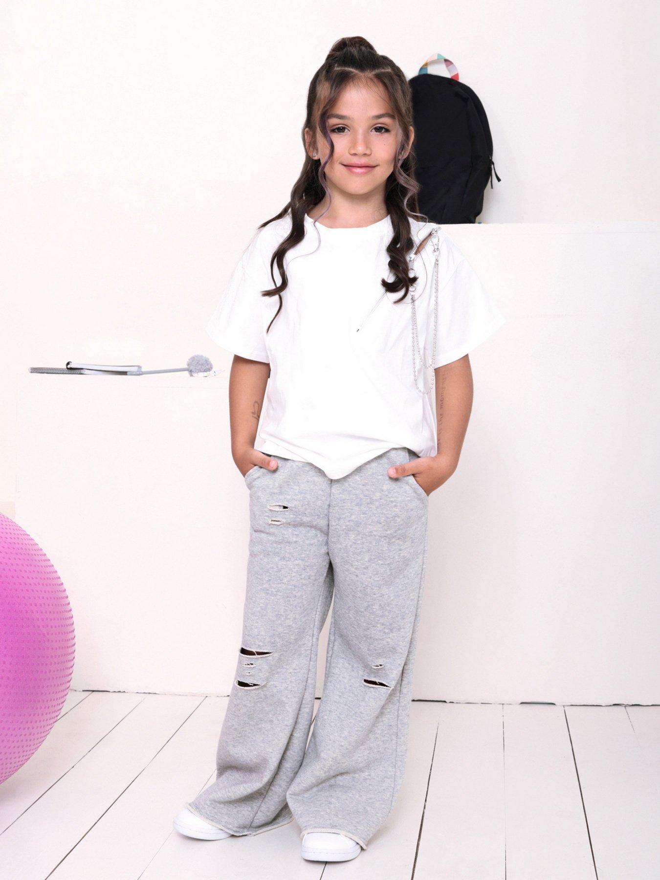 Брюки ISSA Plus модель CD-448_gray Фото