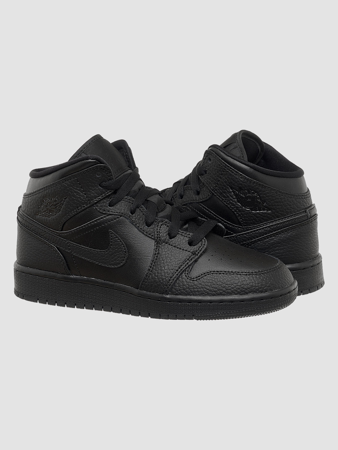 Кросівки Jordan 1 Mid (Gs) модель 554725-091 Кросівки Jordan 1 Mid (Gs) модель 554725-091 Фото