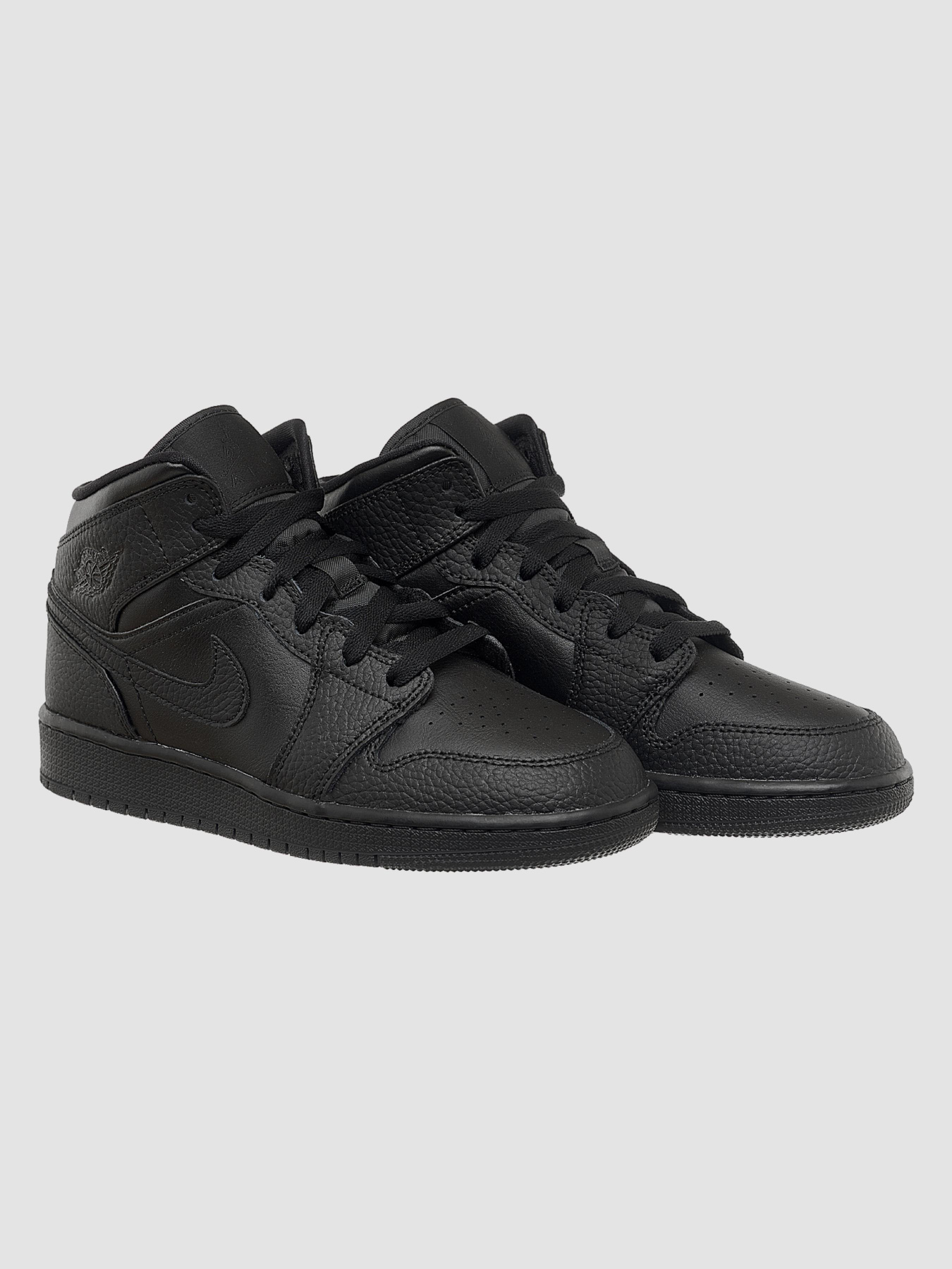 Кросівки Jordan 1 Mid (Gs) модель 554725-091 Кросівки Jordan 1 Mid (Gs) модель 554725-091 Фото